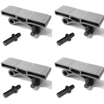 cyclingcolors 4 x lattenhouder 38 mm + 8 x bouten bevestigingspinnen 11 mm lattenbodem kaphouder eindkaphouder bed flexibel rubber grijs duo cyclingcolors 4 x lattenhouder 38 mm + 8 x bouten bevestigingspinnen 11 mm lattenbodem kaphouder eindkaphouder bed flexibel rubber grijs duo