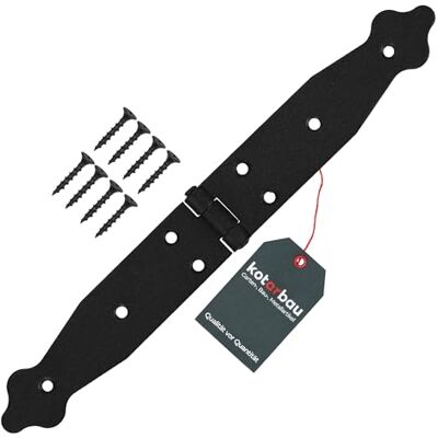 KOTARBAU ® Ladenband, deurbanden, 150 x 150 x 35 mm, van gepoedercoat staal, deurscharnier, deurband, zwart, scharnieren, inklapbaar, raamscharnier, houten deur, tuinpoort, scharnier, kistband KOTARBAU ® Ladenband, deurbanden, 150 x 150 x 35 mm, van gepoedercoat staal, deurscharnier, deurband, zwart, scharnieren, inklapbaar, raamscharnier, houten deur, tuinpoort, scharnier, kistband