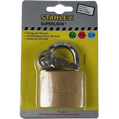 Stahlex Hepoluz 009043 hangslot, 50 mm Stahlex Hepoluz 009043 hangslot, 50 mm