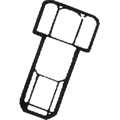 TECOMEC 1602940 - Nylon kopadapter met metalen knop - M10 x 1,50, links TECOMEC 1602940 - Nylon kopadapter met metalen knop - M10 x 1,50, links