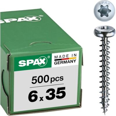 SPAX Houtschroef T-STAR plus 6 x 35 mm - Houtschroef SPAX Houtschroef T-STAR plus 6 x 35 mm - Houtschroef