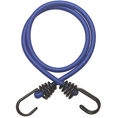 THIRARD Set van 2 elastische rubberen spanbanden met haken - Elastische gummikorden in raster - Hoog elastisch - Duurzaam THIRARD Set van 2 elastische rubberen spanbanden met haken - Elastische gummikorden in raster - Hoog elastisch - Duurzaam