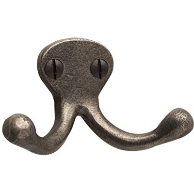 Metafranc Vintage haken ijzeren antieke look hoogwaardige afwerking mooi vormgegeven en decoratief incl. montagemateriaal/garderobehaken/handdoekhaak/dubbele haak / 213771 Metafranc Vintage haken ijzeren antieke look hoogwaardige afwerking mooi vormgegeven en decoratief incl. montagemateriaal/garderobehaken/handdoekhaak/dubbele haak / 213771