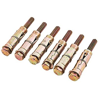 Amtech S5930 Uitbreidingsbouten, 8 x 75 mm, 6-delig Amtech S5930 Uitbreidingsbouten, 8 x 75 mm, 6-delig