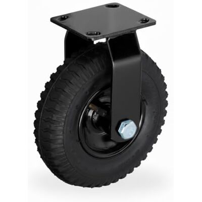 Relaxdays bokwiel 2.50-4, draaglast 120 kg, rubber, staalplaat, luchtband, zwart, 25x20x13.5 cm Relaxdays bokwiel 2.50-4, draaglast 120 kg, rubber, staalplaat, luchtband, zwart, 25x20x13.5 cm