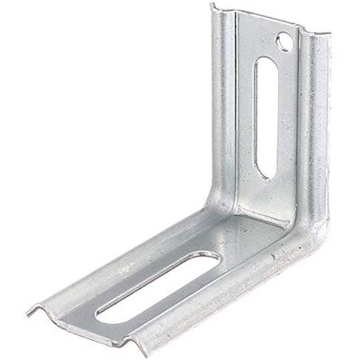 Alberts 339906 stelhoek 90°-hoek, ingeperst, met sleufgat sendzimir verzinkt 70 x 50 x 30 mm Alberts 339906 stelhoek 90°-hoek, ingeperst, met sleufgat sendzimir verzinkt 70 x 50 x 30 mm