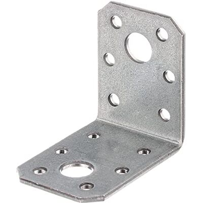 Alberts 341831 Hoekverbinding sendzimir verzinkt 50 x 50 x 35 mm set van 50 Alberts 341831 Hoekverbinding sendzimir verzinkt 50 x 50 x 35 mm set van 50
