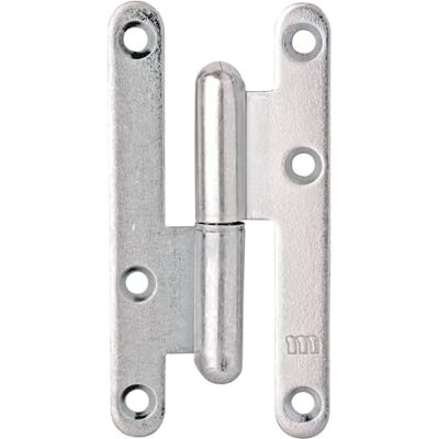 Alberts 341305 uithangbaar scharnier, type Parijs links of rechts elektrolytisch blau verzinkt 80 x 40 mm Alberts 341305 uithangbaar scharnier, type Parijs links of rechts elektrolytisch blau verzinkt 80 x 40 mm