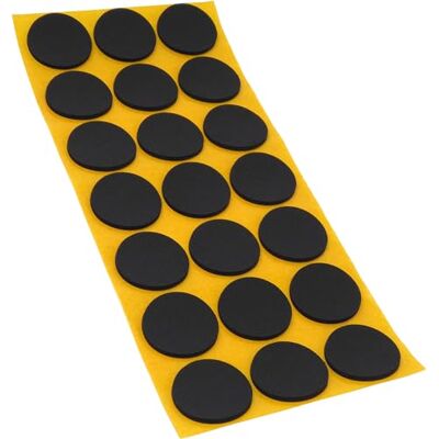 ADSAMM - ADSAMM 21x - Ø30mm - Zwart - Antislip pads ADSAMM - ADSAMM 21x - Ø30mm - Zwart - Antislip pads