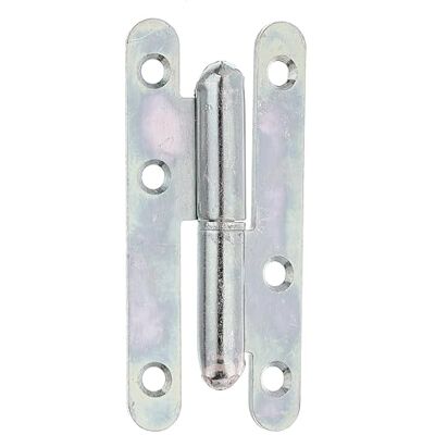 Alberts 341275 uithangbaar scharnier, type Parijs links of rechts elektrolytisch blau verzinkt 95 x 45 mm Alberts 341275 uithangbaar scharnier, type Parijs links of rechts elektrolytisch blau verzinkt 95 x 45 mm