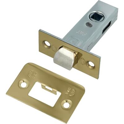 Amig Messingkleurige stalen deursluiting 45 mm Duurzaam en elegant ontwerp Eenvoudige installatie voor houten deuren Soepele werking Betrouwbare beveiliging, gelakte messing afwerking Amig Messingkleurige stalen deursluiting 45 mm Duurzaam en elegant ontwerp Eenvoudige installatie voor houten deuren Soepele werking Betrouwbare beveiliging, gelakte messing afwerking