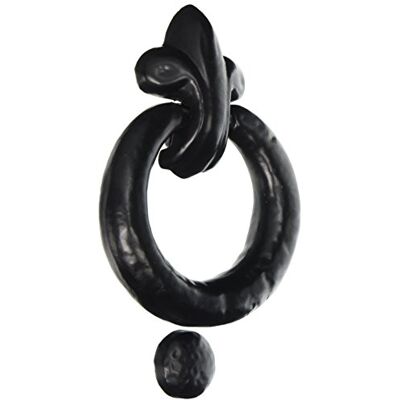 Merriway Bulk Hardware BH05811 Ring Trek Antieke Heavy Deur Knocker, 130 x 95 mm Zwart Merriway Bulk Hardware BH05811 Ring Trek Antieke Heavy Deur Knocker, 130 x 95 mm Zwart