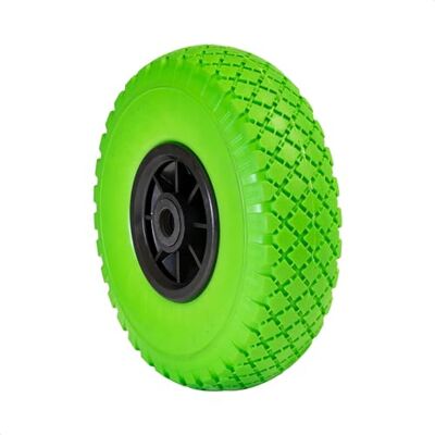 WAGNER handtruckwagenwiel PRIKBESTENDIG PU geschuimd wiel, diameter Ø wiel 260 mm, velg 75 mm, as 20 mm, draagvermogen 100 kg 04826201 WAGNER handtruckwagenwiel PRIKBESTENDIG PU geschuimd wiel, diameter Ø wiel 260 mm, velg 75 mm, as 20 mm, draagvermogen 100 kg 04826201