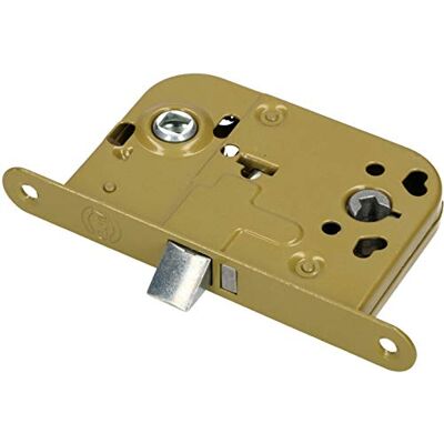 KOTARBAU insteekslot WC/bad 72/45 mm links/rechts universeel kamerdeurslot deurslot staal poedercoating roestvrij staal robuust KOTARBAU insteekslot WC/bad 72/45 mm links/rechts universeel kamerdeurslot deurslot staal poedercoating roestvrij staal robuust