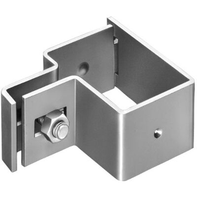 Alberts 656805 Eindklem voor vierkante palen thermisch verzinkt M8 x 30 mm Alberts 656805 Eindklem voor vierkante palen thermisch verzinkt M8 x 30 mm