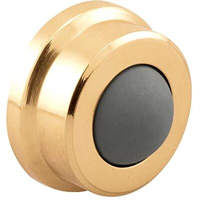 PRiME J 4570 Deurwandstop, 1 inch, rubberen bumper, gepolijst messing, (enkele verpakking) PRiME J 4570 Deurwandstop, 1 inch, rubberen bumper, gepolijst messing, (enkele verpakking)