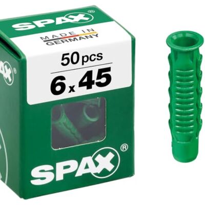 Spax SD 6x 45 Nylon Plug Spax SD 6x 45 Nylon Plug