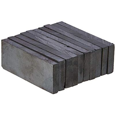 Magnet Expert - FE50195 - 50x19x5 mm - Grijs - ferrietmagneet Magnet Expert - FE50195 - 50x19x5 mm - Grijs - ferrietmagneet