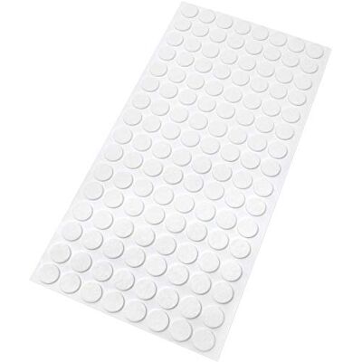 Adsamm - 12mm White Round - Dia12 - Felt Pad Adsamm - 12mm White Round - Dia12 - Felt Pad