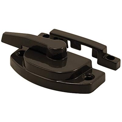 PRiME F 2763 2-1/16 "., Diecast Brons Gebakken Emaille Dubbel Opgehangen Venster Sjerp Lock (Enkele Pack) PRiME F 2763 2-1/16 "., Diecast Brons Gebakken Emaille Dubbel Opgehangen Venster Sjerp Lock (Enkele Pack)