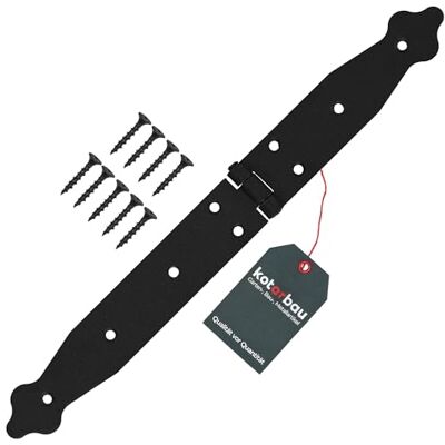 KOTARBAU ® Ladenband, deurbanden, 150 x 200 x 35 mm, van gepoedercoat staal, deurscharnier, deurband, zwart, scharnieren, inklapbaar, raamscharnier, houten deur, tuinpoort, scharnier, kistband KOTARBAU ® Ladenband, deurbanden, 150 x 200 x 35 mm, van gepoedercoat staal, deurscharnier, deurband, zwart, scharnieren, inklapbaar, raamscharnier, houten deur, tuinpoort, scharnier, kistband
