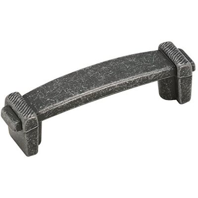 Amerock BP4426WI Forgings 3 in (76 mm) Center-to-Center Wrought Iron Cabinet Pull Amerock BP4426WI Forgings 3 in (76 mm) Center-to-Center Wrought Iron Cabinet Pull