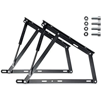 DUÉRMETE ONLINE Complete set met professioneel hydraulisch hefsysteem voor boxspringbedden, incl. scharnieren, zuigerbouten, vermogen 1000 Nw (bed van 90, 105 en 120 cm) DUÉRMETE ONLINE Complete set met professioneel hydraulisch hefsysteem voor boxspringbedden, incl. scharnieren, zuigerbouten, vermogen 1000 Nw (bed van 90, 105 en 120 cm)