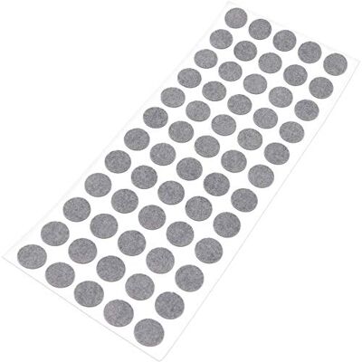 Adsamm FP-15-SA-GR-14-60-1 FP-15-SA-GR-14-60 60 x viltglijders, grijs, Ø 14 mm Adsamm FP-15-SA-GR-14-60-1 FP-15-SA-GR-14-60 60 x viltglijders, grijs, Ø 14 mm