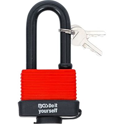 BGS Do it yourself BGS Diy 85807 Hangslot hoge beugel 50 mm waterafstotend BGS Do it yourself BGS Diy 85807 Hangslot hoge beugel 50 mm waterafstotend