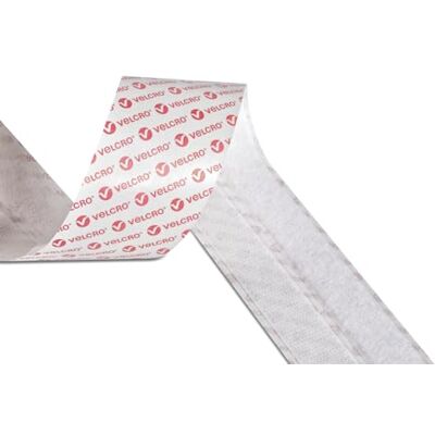 VELCRO Brand VELCRO Merk Stick On Tape Cut-to-Length Sterke Haak & Lus Zelfklevende Plakband Perfect voor Kamer Decor & Thuis, Kantoor, Garage Gebruik Wit 20mm x 5m VELCRO Brand VELCRO Merk Stick On Tape Cut-to-Length Sterke Haak & Lus Zelfklevende Plakband Perfect voor Kamer Decor & Thuis, Kantoor, Garage Gebruik Wit 20mm x 5m