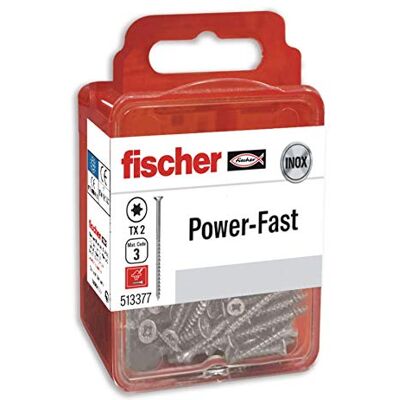 FISCHER Fpf-St 5,0X40 A2P Schroef - 10 stuks FISCHER Fpf-St 5,0X40 A2P Schroef - 10 stuks