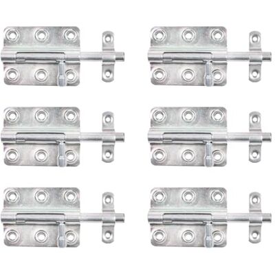 Alberts 842505 boutgrendel met ronde handgreep en bevestigde lus galvanisch verzinkt dikke laag gepassiveerd plaat 80 x 59 mm bouten 10 mm totale lengte 125 mm Alberts 842505 boutgrendel met ronde handgreep en bevestigde lus galvanisch verzinkt dikke laag gepassiveerd plaat 80 x 59 mm bouten 10 mm totale lengte 125 mm