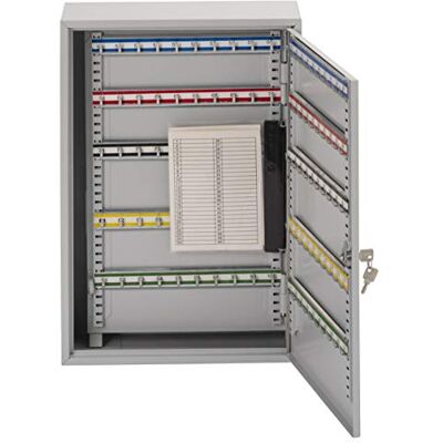 Burg-Wächter Sterling KC100H 100 Haak Heavy Duty Key kabinet, Grijs Burg-Wächter Sterling KC100H 100 Haak Heavy Duty Key kabinet, Grijs