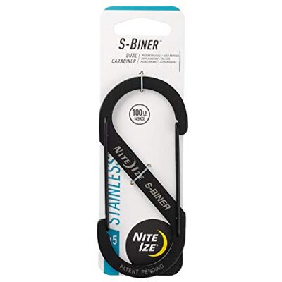 Nite Ize S-Biner Size 5 Duurzame karabijnhaak Nite Ize S-Biner Size 5 Duurzame karabijnhaak