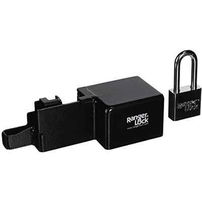 Ranger Lock RGRU-0L Rollup Lock Guard met 2-inch gehard stalen slot Ranger Lock RGRU-0L Rollup Lock Guard met 2-inch gehard stalen slot
