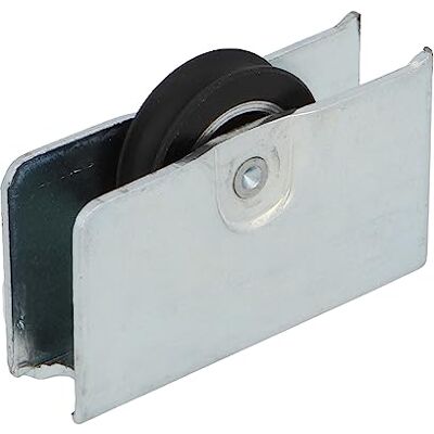 Amig Schuifraamrol Set van 2 stuks Afmeting 45 x 25 mm Metalen behuizing en kogellager Ontworpen voor schuiframen Verzinkt staal Mod. COR16 Amig Schuifraamrol Set van 2 stuks Afmeting 45 x 25 mm Metalen behuizing en kogellager Ontworpen voor schuiframen Verzinkt staal Mod. COR16