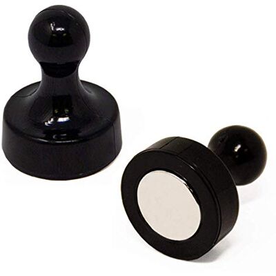 Magneta Skittle Nero - Zwart - 19mm x 25mm - Magneet Magneta Skittle Nero - Zwart - 19mm x 25mm - Magneet