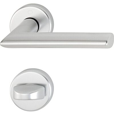 HOPPE - Stoccolma WC handvat - Geanodiseerd zilver - 2811122 HOPPE - Stoccolma WC handvat - Geanodiseerd zilver - 2811122