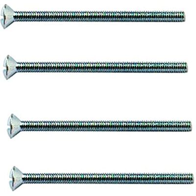 Merriway Bulk Hardware BH03950 M3,5 x 40 mm glanzend verzinkte schroef voor elektrisch stopcontact (verpakking van 20), wit, stuks Merriway Bulk Hardware BH03950 M3,5 x 40 mm glanzend verzinkte schroef voor elektrisch stopcontact (verpakking van 20), wit, stuks
