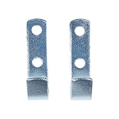 Connex DY270661 Platte haken 65 x 20 mm 170 kg maximale belastbaarheid verzinkt staal 2 stuks in een set voor het bevestigen van dekzeilen & netten/dekzeilhaken/kabelhaken/nethaken Connex DY270661 Platte haken 65 x 20 mm 170 kg maximale belastbaarheid verzinkt staal 2 stuks in een set voor het bevestigen van dekzeilen & netten/dekzeilhaken/kabelhaken/nethaken