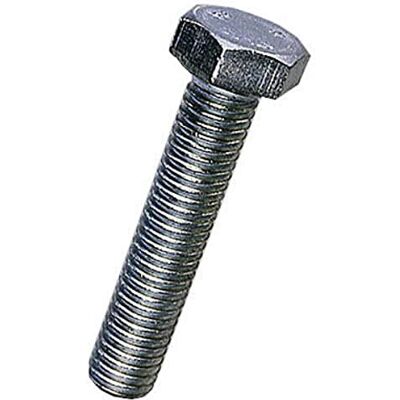 Merriway Bulk Hardware BH02765 Zeskantschroef M8 x 25 mm, glanzend verzinkt (verpakking van 4), wit, stuks Merriway Bulk Hardware BH02765 Zeskantschroef M8 x 25 mm, glanzend verzinkt (verpakking van 4), wit, stuks