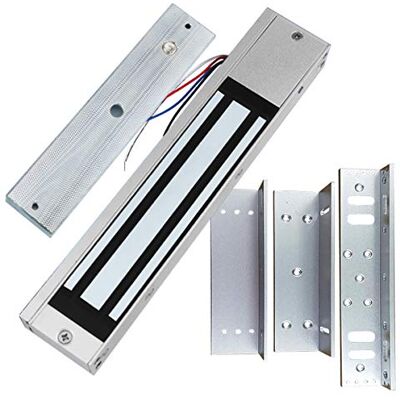 Supreform Outdoor Indoor Waterdicht? 12VDC? 24VDC 600LBS? Houding? Kracht? Magnetisch? Deur? Slot? met? Z? en? en? L? Beugels? voor? Toegang? C. Supreform Outdoor Indoor Waterdicht? 12VDC? 24VDC 600LBS? Houding? Kracht? Magnetisch? Deur? Slot? met? Z? en? en? L? Beugels? voor? Toegang? C.