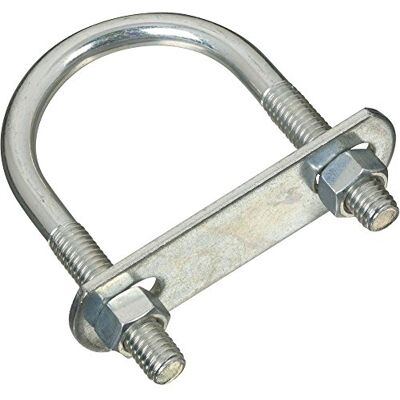 National Hardware NATIONALE MFG/SPECTRUM MERKEN HHI 3/8 x 2 x 3-1/2-Inch Zink U Bouten met Noten National Hardware NATIONALE MFG/SPECTRUM MERKEN HHI 3/8 x 2 x 3-1/2-Inch Zink U Bouten met Noten