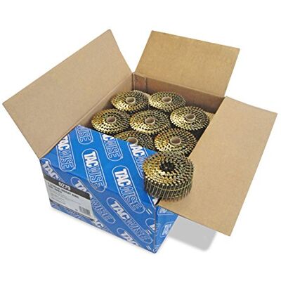 Tacwise 0279 Heldere ring coil spijkers 23 x 50mm - 9000 Stuks Tacwise 0279 Heldere ring coil spijkers 23 x 50mm - 9000 Stuks