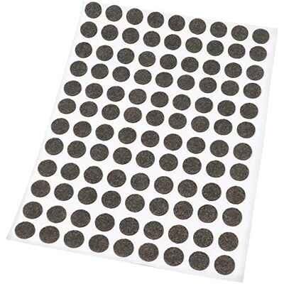 ADSAMM - FP-15-SA-BR-10-108-1 - Bruin - Ø10mm - Viltkussentjes ADSAMM - FP-15-SA-BR-10-108-1 - Bruin - Ø10mm - Viltkussentjes