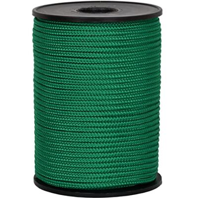 Corderie Italiane 006037422 koord kleurrijk, hobby, groen, 3 mm, 90 m Corderie Italiane 006037422 koord kleurrijk, hobby, groen, 3 mm, 90 m