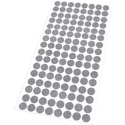 Adsamm FP-15-SA-GR-12-128-1 FP-15-SA-GR-12-128 128 x viltglijder, grijs, Ø 12 mm Adsamm FP-15-SA-GR-12-128-1 FP-15-SA-GR-12-128 128 x viltglijder, grijs, Ø 12 mm