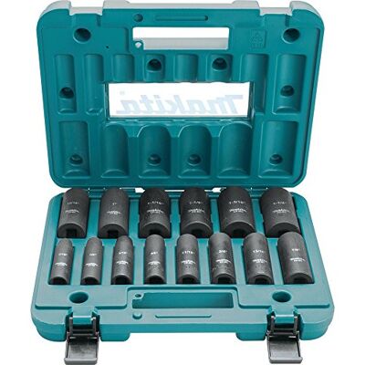 Makita - A-96372 - 1/2 in Aandrijving - Steekset voor impact Makita - A-96372 - 1/2 in Aandrijving - Steekset voor impact