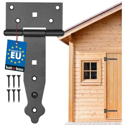 KOTARBAU ® Kruisscharnier, zwart, 150 mm, laadband, scharnier, zwart, band, deurscharnier voor buiten, poort, scharnieren, poortscharnier, bouwbeslag, tuindeurband, gepoedercoat, deurband KOTARBAU ® Kruisscharnier, zwart, 150 mm, laadband, scharnier, zwart, band, deurscharnier voor buiten, poort, scharnieren, poortscharnier, bouwbeslag, tuindeurband, gepoedercoat, deurband