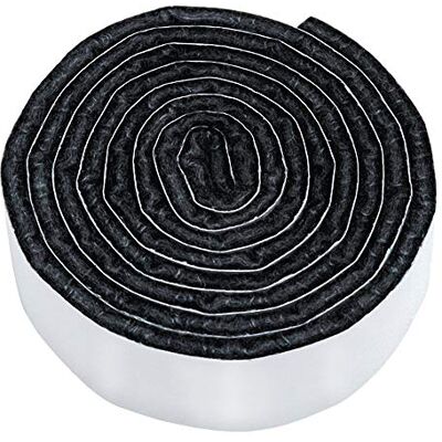Adsamm ® / zelfklevende vilttape/zwart / 19 x 1000 mm/rol / 3,5 mm dik kleefvilt op de rol/viltglijders in kwaliteit Adsamm ® / zelfklevende vilttape/zwart / 19 x 1000 mm/rol / 3,5 mm dik kleefvilt op de rol/viltglijders in kwaliteit